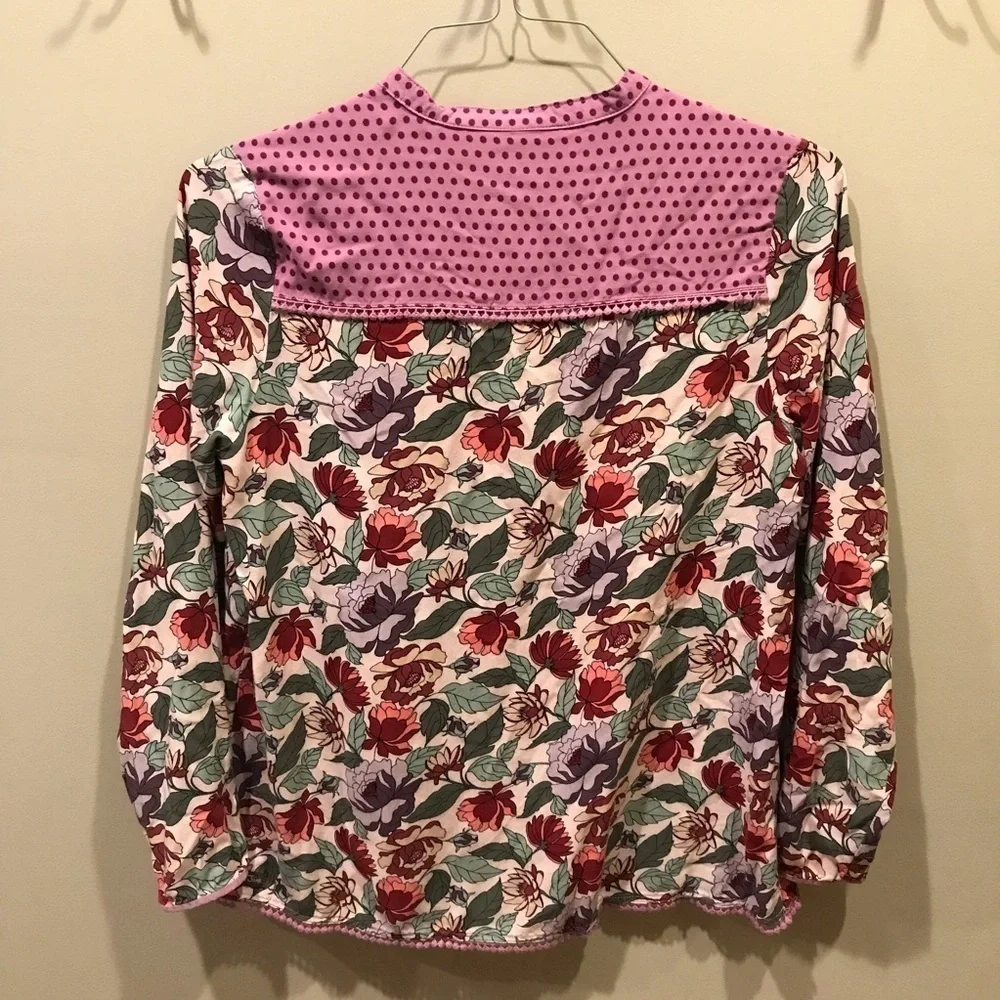 Matilda Jane Floral Top Size Medium